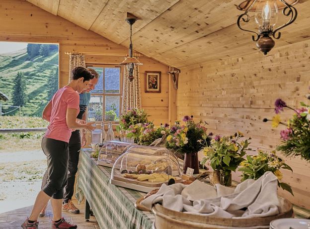 Breakfast at Alpe Steris